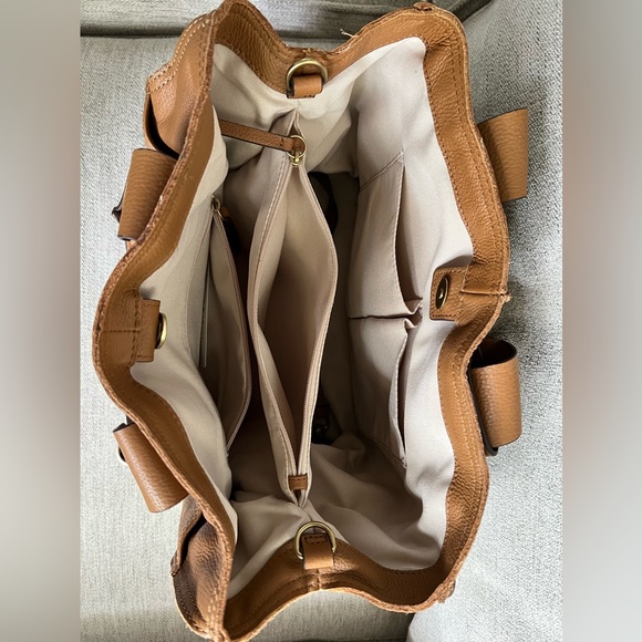 Lucky Brand Leather Leine Tote - Picture 4 of 5